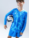 Детская вратарская форма KELME Long Sleeve Goalkeeper Suit Light Blue