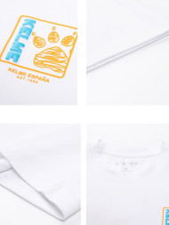 Футболка KELME Round Neck Short Sleeve T-Shirt White