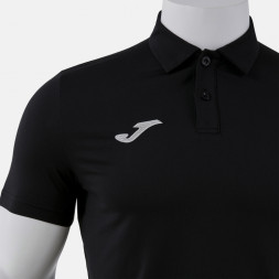 ПОЛО С КОРОТКИМ РУКАВОМ INVICTUS ЧЕРНЫЙ