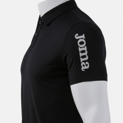 ПОЛО С КОРОТКИМ РУКАВОМ INVICTUS ЧЕРНЫЙ