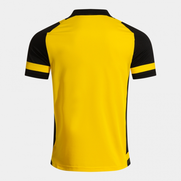 Поло JOMA MANGA CORTA LIDER AMARILLO NEGRO