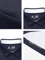 Футболка KELME Short Sleeve Polo Shirt Dark Blue
