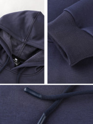 Худи KELME Fleece Hooded Sweatshirt Dark Blue