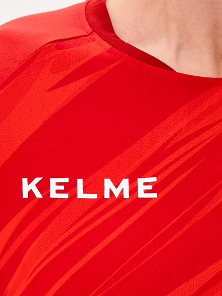 Футбольная форма KELME S/S Football Set (Red/Dark Grey)