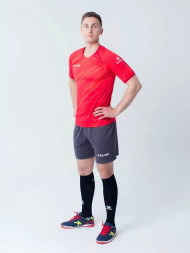 Футбольная форма KELME S/S Football Set (Red/Dark Grey)