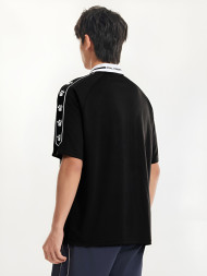 Футболка-поло KELME Lapel Short Sleeve T-Shirt Black