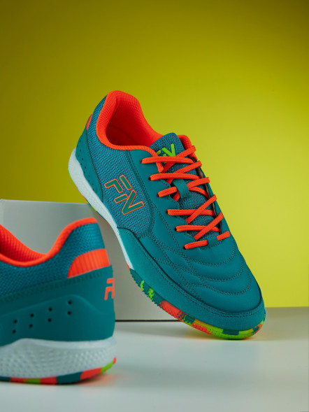 Детские футзалки FN Silence Kid Teal