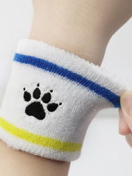 Детский напульсник KELME Children's Sports Towel Wristband White