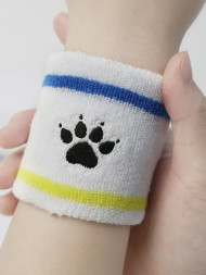 Детский напульсник KELME Children's Sports Towel Wristband White