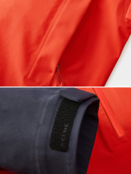 Пуховик KELME 3-in-1 Down Jacket (Dark Blue/Orange)
