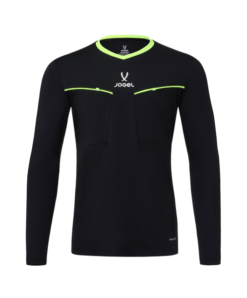 Лонгслив судейский JOGEL DIVISION PerFormDRY Referee LS Tee 2.0, черный