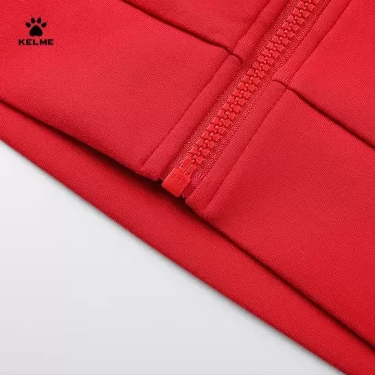 Толстовка KELME Men's Hooded Jacket Red