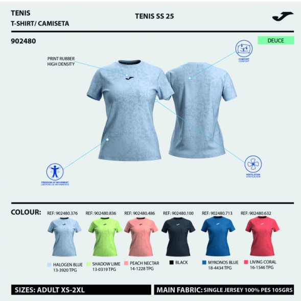 CAMISETA MANGA CORTA CHALLENGE LIMA