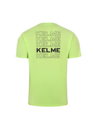 Футболка KELME Round Neck T-Shirt Green