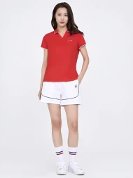 Футболка-поло KELME Short Sleeve Polo Shirt Red