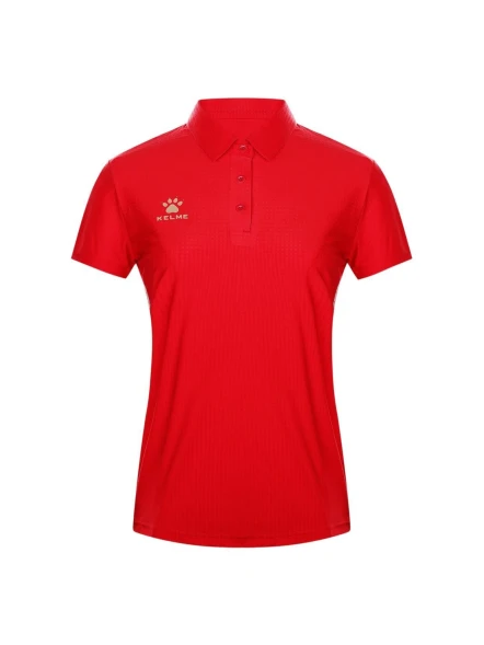 Футболка-поло KELME Short Sleeve Polo Shirt Red