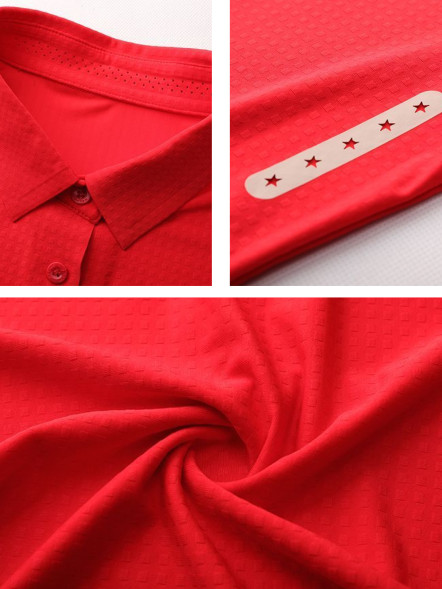 Футболка-поло KELME Short Sleeve Polo Shirt Red