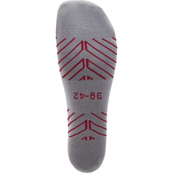 Гетры футбольные JÖGEL CAMP ADVANCED SOCKS, гранатовый/белый
