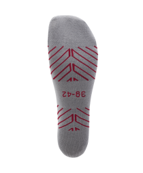 Гетры футбольные JOGEL CAMP ADVANCED SOCKS, гранатовый/белый