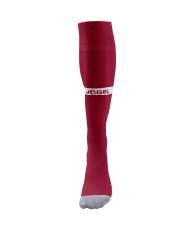 Гетры футбольные JOGEL CAMP ADVANCED SOCKS, гранатовый/белый