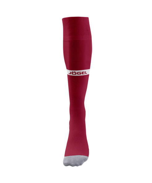 Гетры футбольные JOGEL CAMP ADVANCED SOCKS, гранатовый/белый