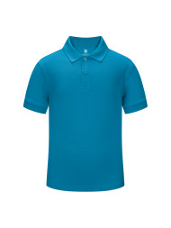 Детская футболка-поло KELME Children's Short Sleeve Polo Shirt Blue