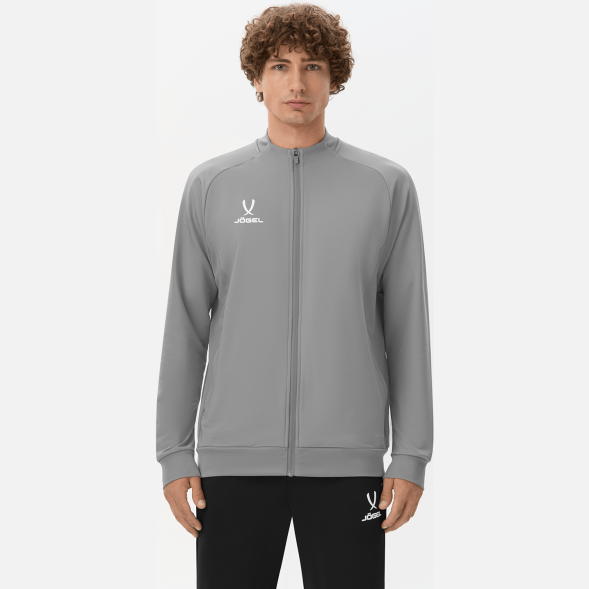 Джемпер тренировочный на молнии JOGEL PREMIER PerFormDRY Training FZ Jacket, серый