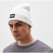 Шапка PUMA Ribbed Classic Cuff Beanie, 02403806, белый