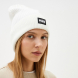 Шапка PUMA Ribbed Classic Cuff Beanie, 02403806, белый
