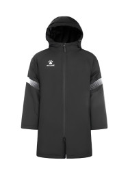 Детская куртка KELME Children's Hooded Long Cotton Jacket Black