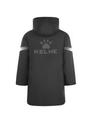 Детская куртка KELME Children's Hooded Long Cotton Jacket Black