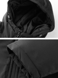 Детская куртка KELME Children's Hooded Long Cotton Jacket Black