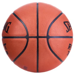 Мяч баск. SPALDING TF-250 React 76968z, р.6, FIBA Approved, композит. кожа (ПУ), коричнево-черный