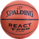 Мяч баск  SPALDING TF-250 React 76968z, р 6, FIBA Approved, композит  кожа (ПУ), коричнево-черный