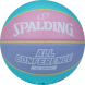 Мяч баск. SPALDING All Conference р.6, 77065, композит, голубо-розовый