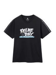 Детская футболка KELME Short Sleeve T-Shirt Kid Black