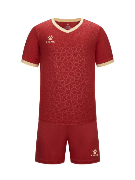 Детская футбольная форма KELME Football Suit Burgundy