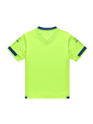 Детская футбольная форма KELME Short Sleeve Football Kid (Light Green/Blue)