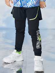 Детский брюки KELME Fake Two-Piece Trousers Black