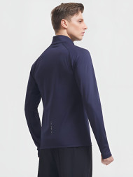 Олимпийка KELME Half Placket Long Sleeve T-Shirt Dark Blue