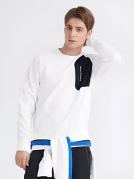 Свитшот KELME Men's Round Neck Sweater White