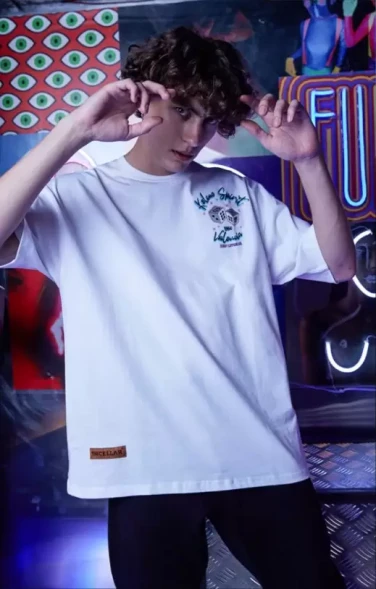 Футболка KELME Round Neck Short T White