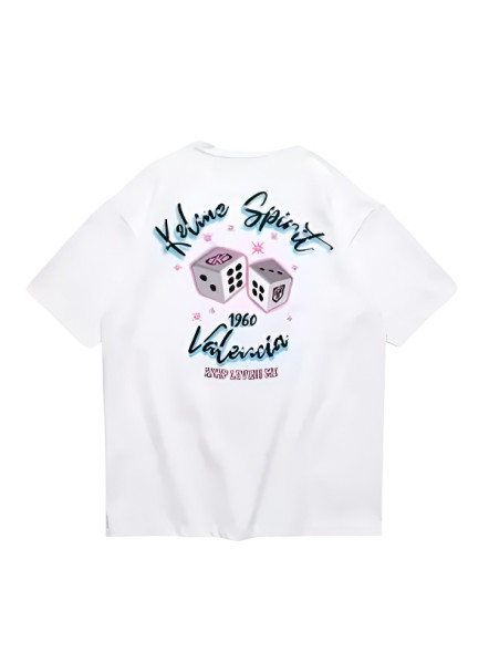 Футболка KELME Round Neck Short T White