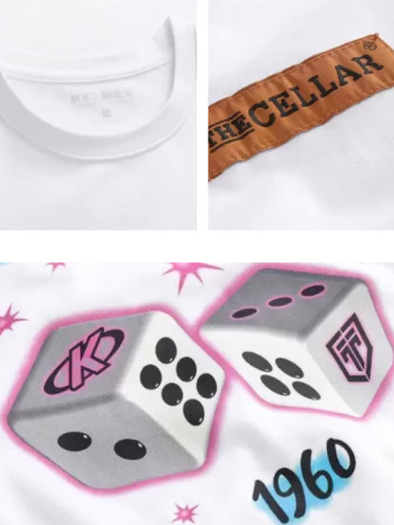 Футболка KELME Round Neck Short T White