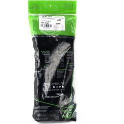 Гетры футбольные PENALTY MATIS TREINO 4107881110UN, размер 39-44, бело-черные