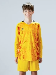 Детская вратарская форма KELME Long Sleeve Goalkeeper Suit Orange
