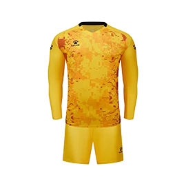 Детская вратарская форма KELME Long Sleeve Goalkeeper Suit Orange