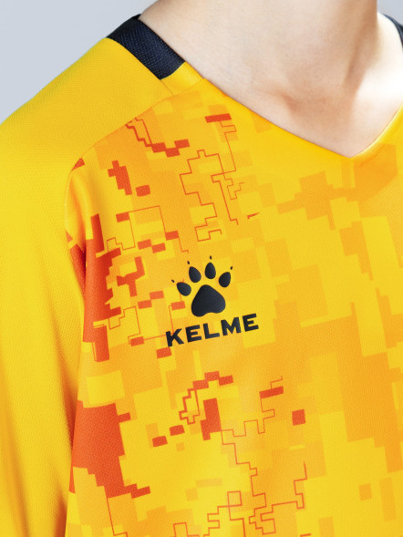 Детская вратарская форма KELME Long Sleeve Goalkeeper Suit Orange