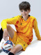 Детская вратарская форма KELME Long Sleeve Goalkeeper Suit Orange