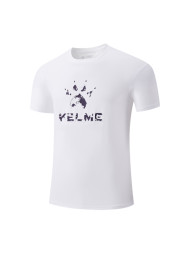 Футболка KELME Crew Neck Short-sleeved T-shirt White